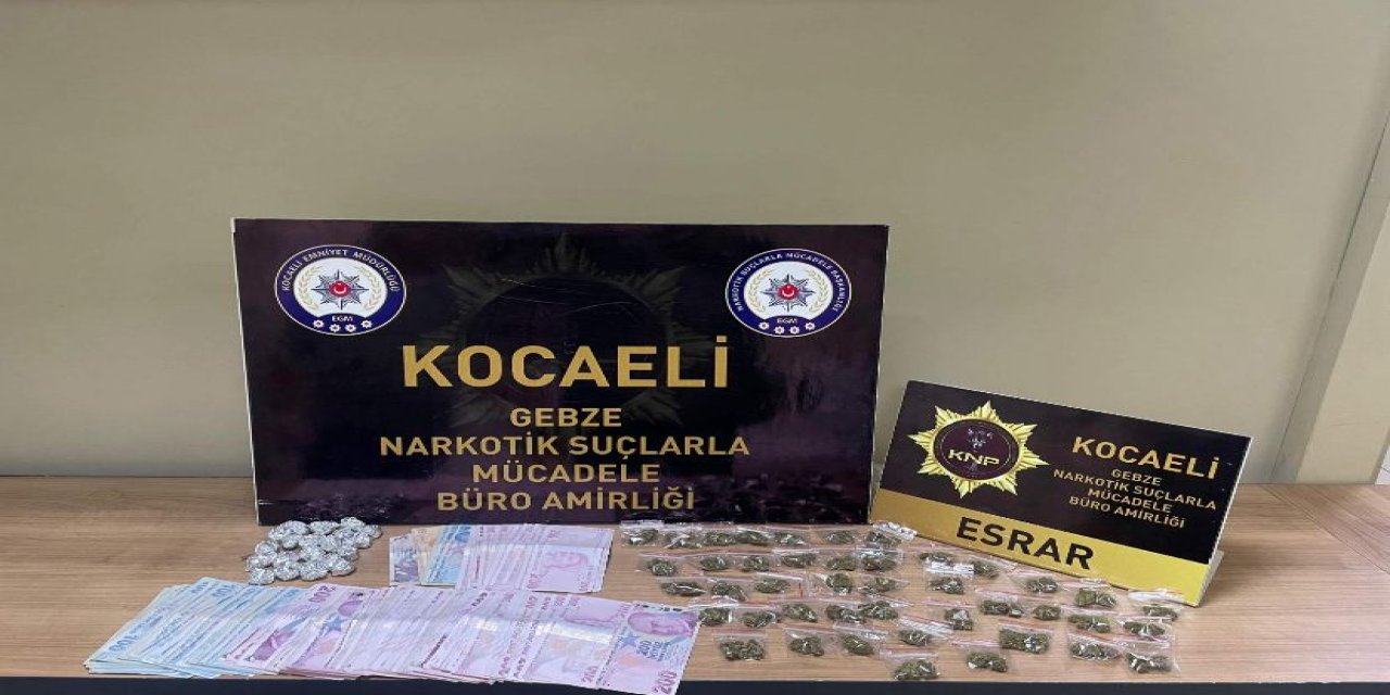 Kocaeli’de narkotik operasyonu: 9 gözaltı, 4 tutuklama
