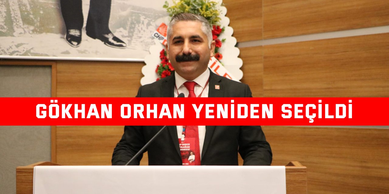 Gökhan Orhan yeniden seçildi