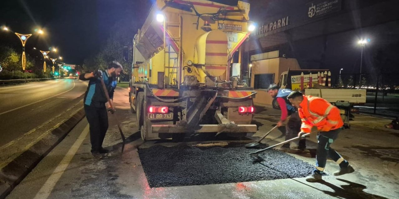 Büyükşehir ekipleri 7x24 çalışıyor