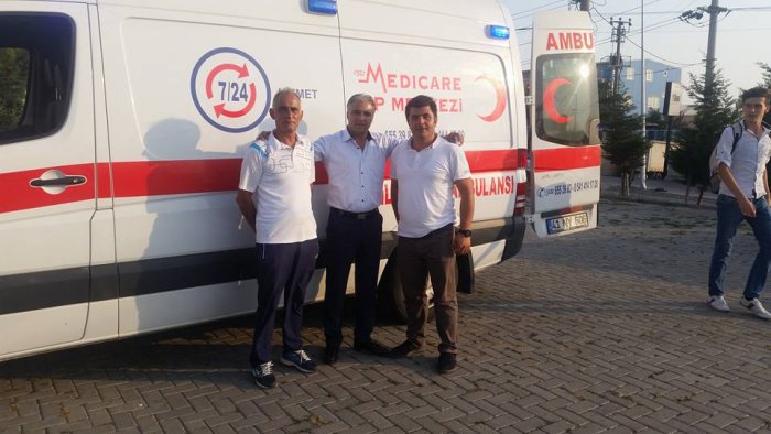 Sağlık testinden geçtiler