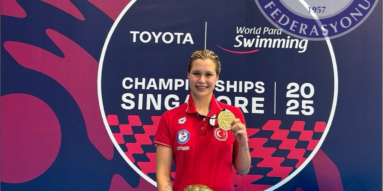 Milli yüzücü Defne Kurt'tan  5. dünya şampiyonluğu