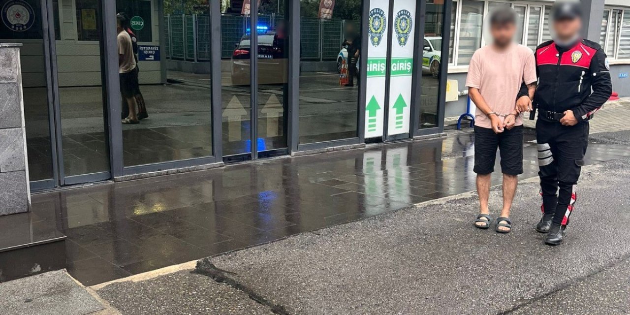 Hırsızlıktan aranıyordu yakalandı