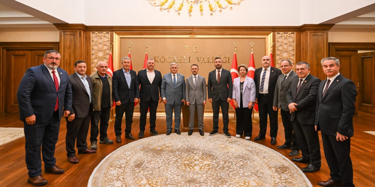 Vali İlhami Aktaş'a Ziyaret