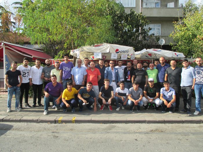 Taraftarın da hazırlık maçı