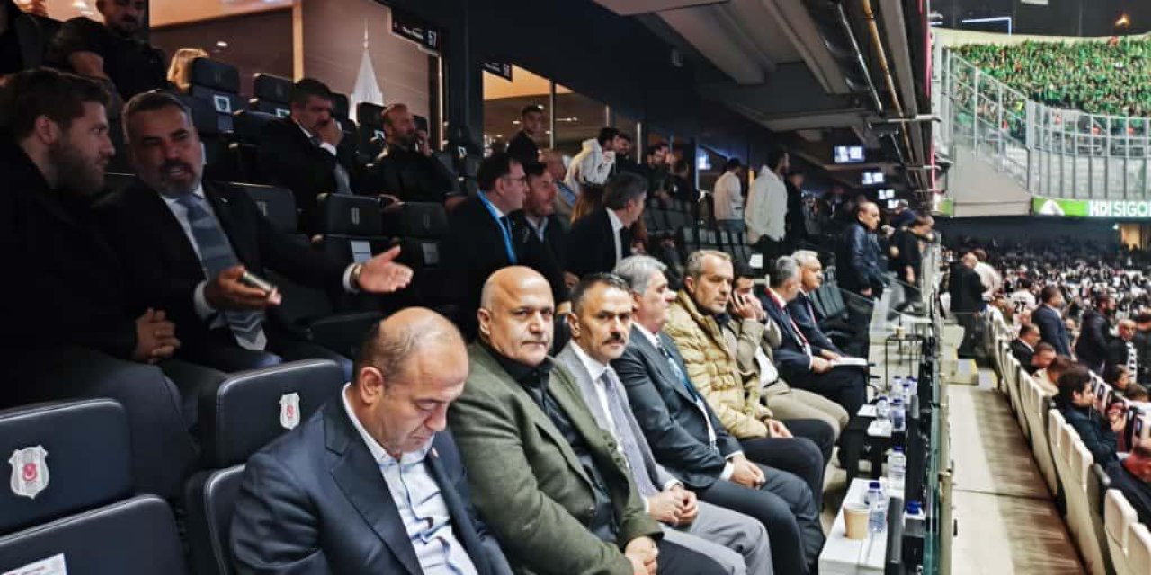 Vali Aktaş, Beşiktaş- Kocaelispor Karşılaşmasını İzledi