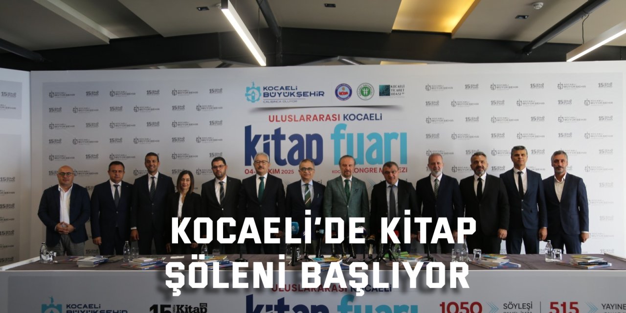 Kocaeli’de kitap şöleni başlıyor