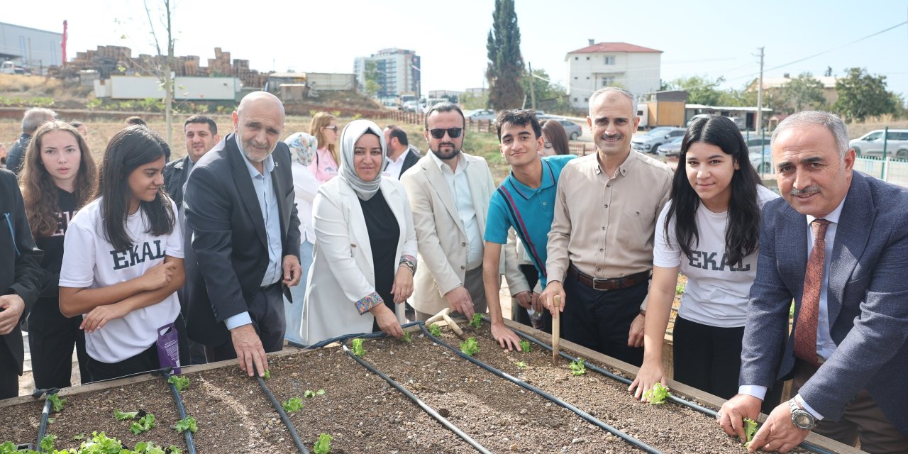 Sanayi kentinde doğayla buluşma noktası hizmete girdi