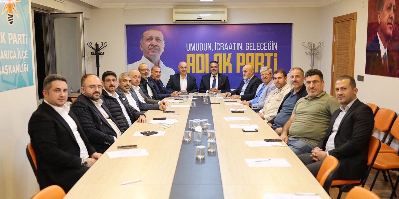 AK Parti Darıca Grubu Ekim  Meclis Öncesi Toplandı