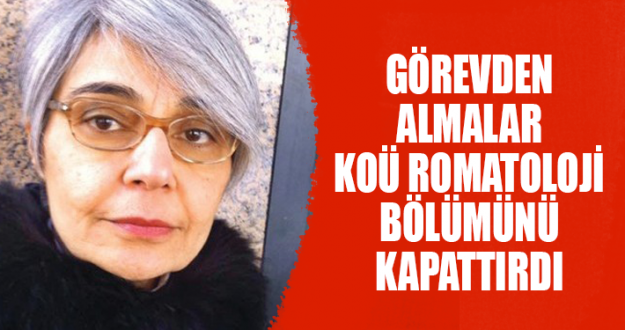 Görevden almalar KOÜ Romatoloji bölümünü kapattırdı