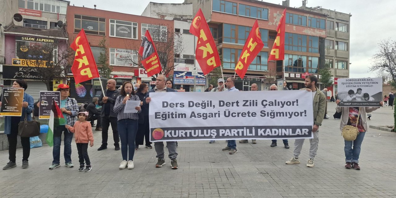 HKP'den Gebze'de Eğitim Sorunları Eylemi