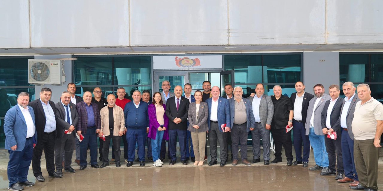 Büyükgöz Muhtarlarla Bir Araya Geldi