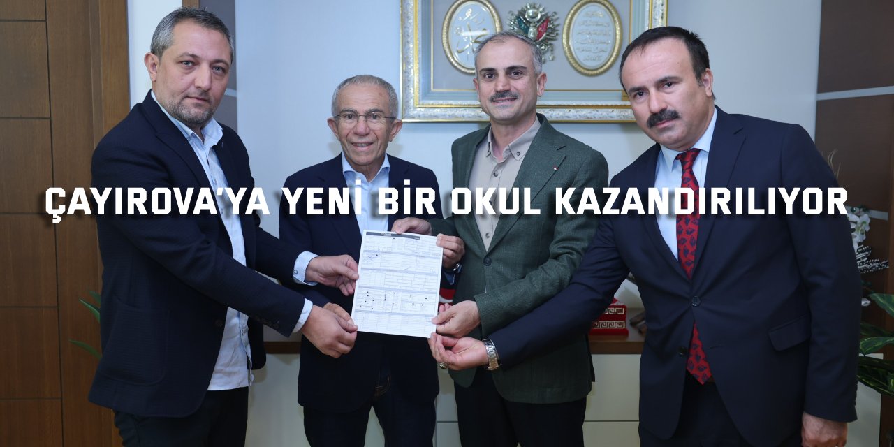 Çayırova’ya yeni bir okul kazandırılıyor