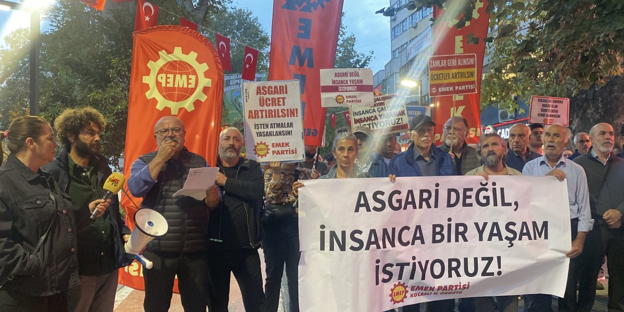 EMEP KOCAELİ:    "Asgari Ücret Değil, İnsanca Yaşanacak Ücret"