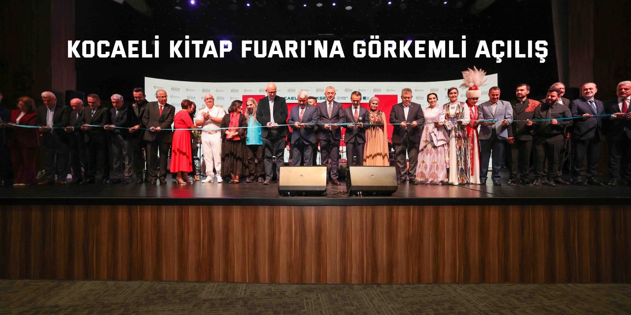 Kocaeli Kitap Fuarı'na görkemli açılış