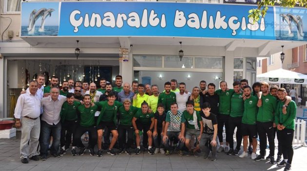 Balık keyfi yaptılar