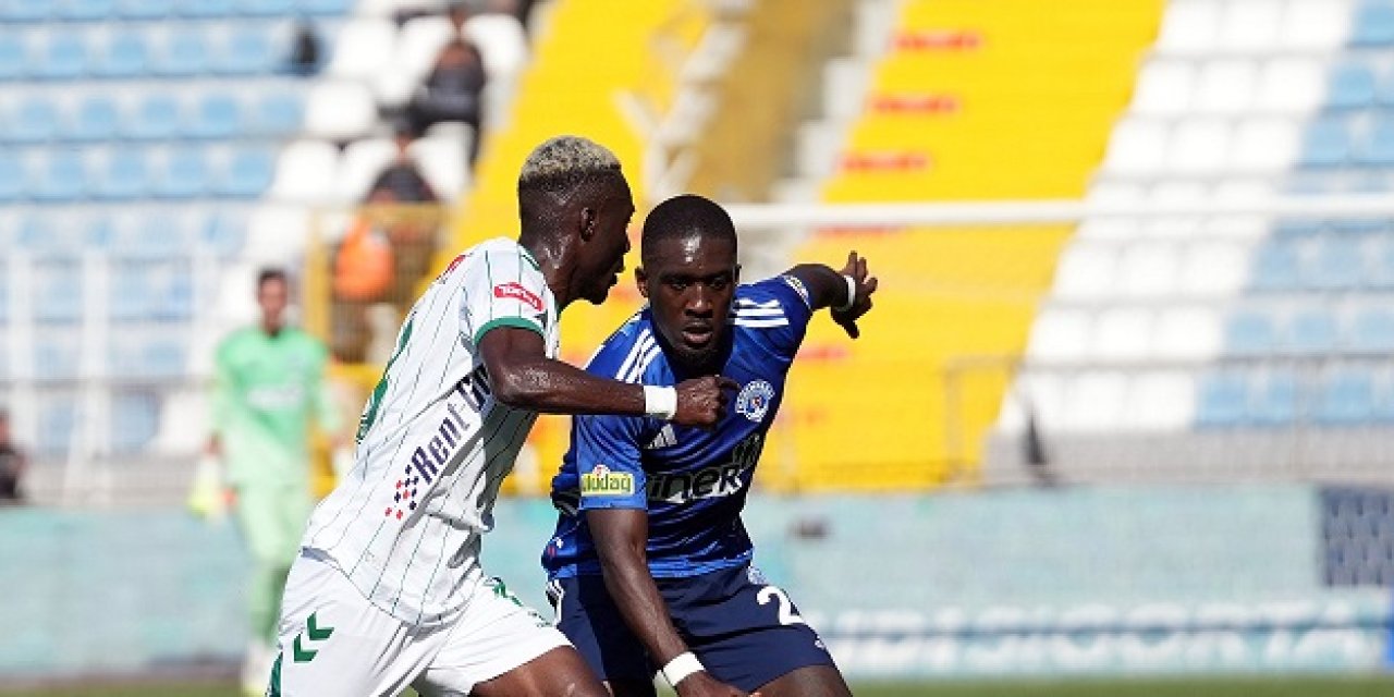 Trendyol Süper Lig: Kasımpaşa: 1 - Konyaspor: 1 (Maç sonucu)