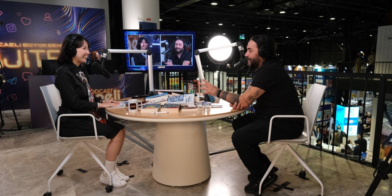 Büyükşehir podcast stüdyosu fuarın sesi oldu
