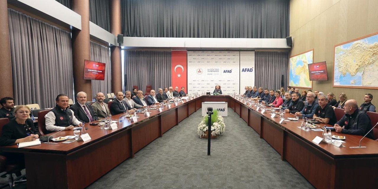 Deprem Bilim Kurulu Toplantısı yapıldı