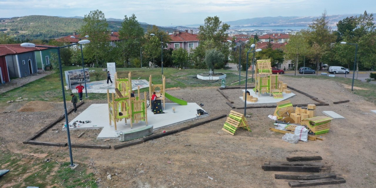 Başiskele'de yeni çocuk parkı yapılıyor