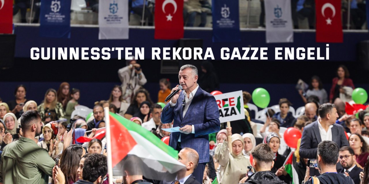 Guinness’ten rekora Gazze engeli
