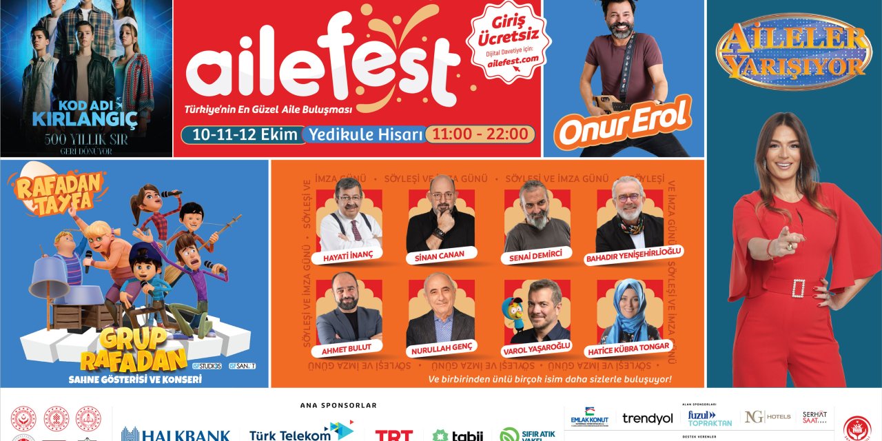 Türkiye’nin En Kapsamlı “Aile Festivali” Başlıyor