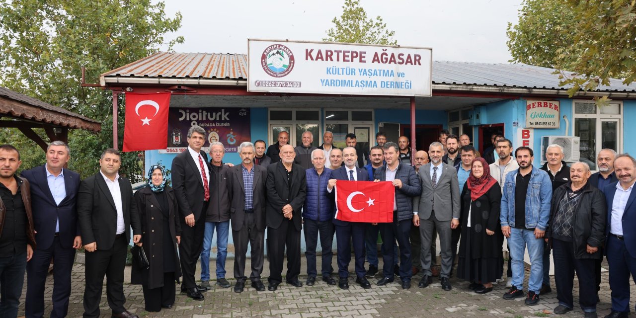 Talus ve Kocaman, Dernek Yöneticileriyle Buluştu