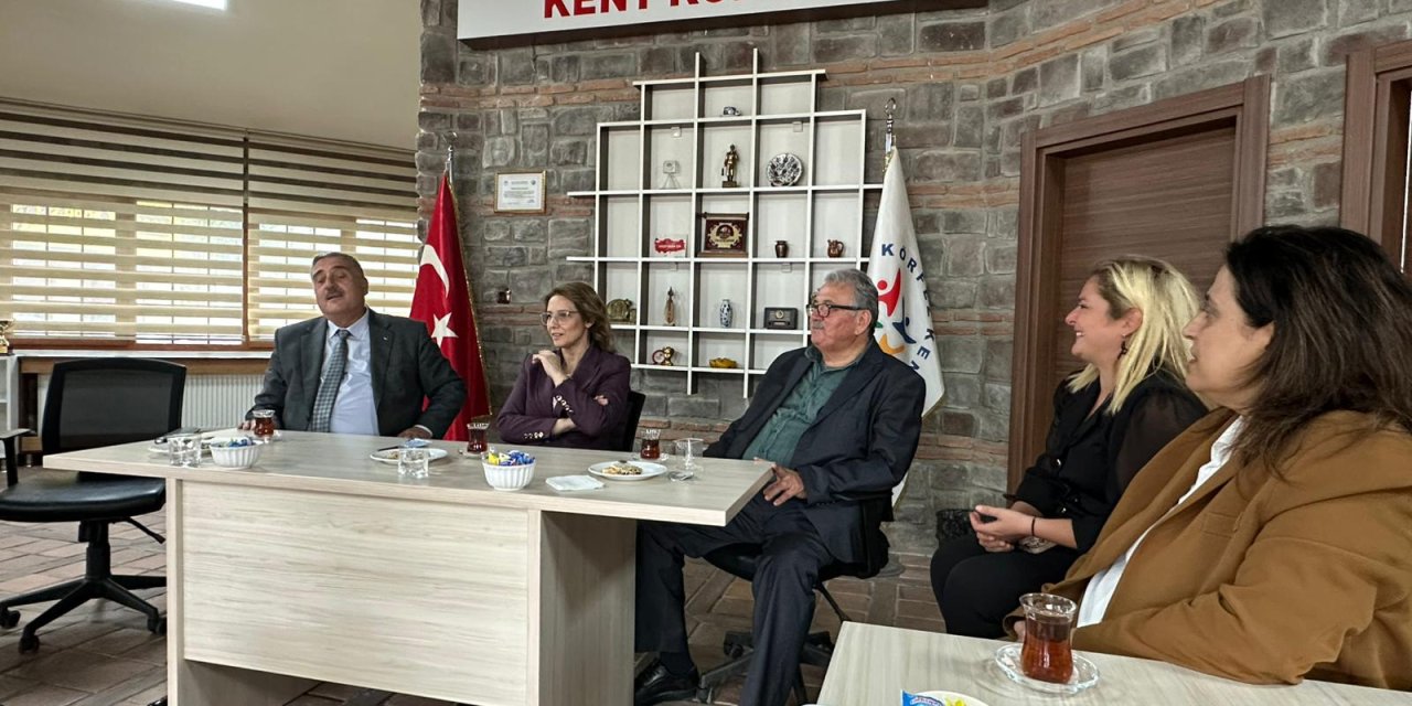 Abiş’ten Körfez Kent Konseyi’ne destek ziyareti