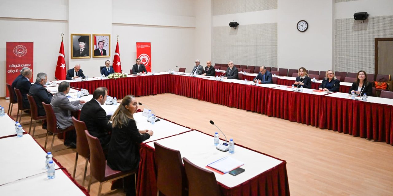 Toplantı Vali Aktaş Başkanlığında Yapıldı