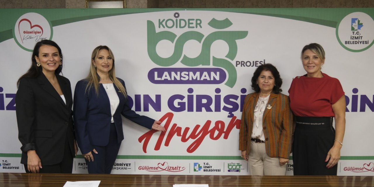 İzmit’te kadın girişimciliğine yeni destek