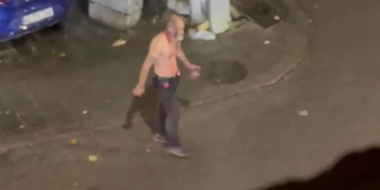 Jiletle çevreye saldırmıştı, son görüntüleri ortaya çıktı