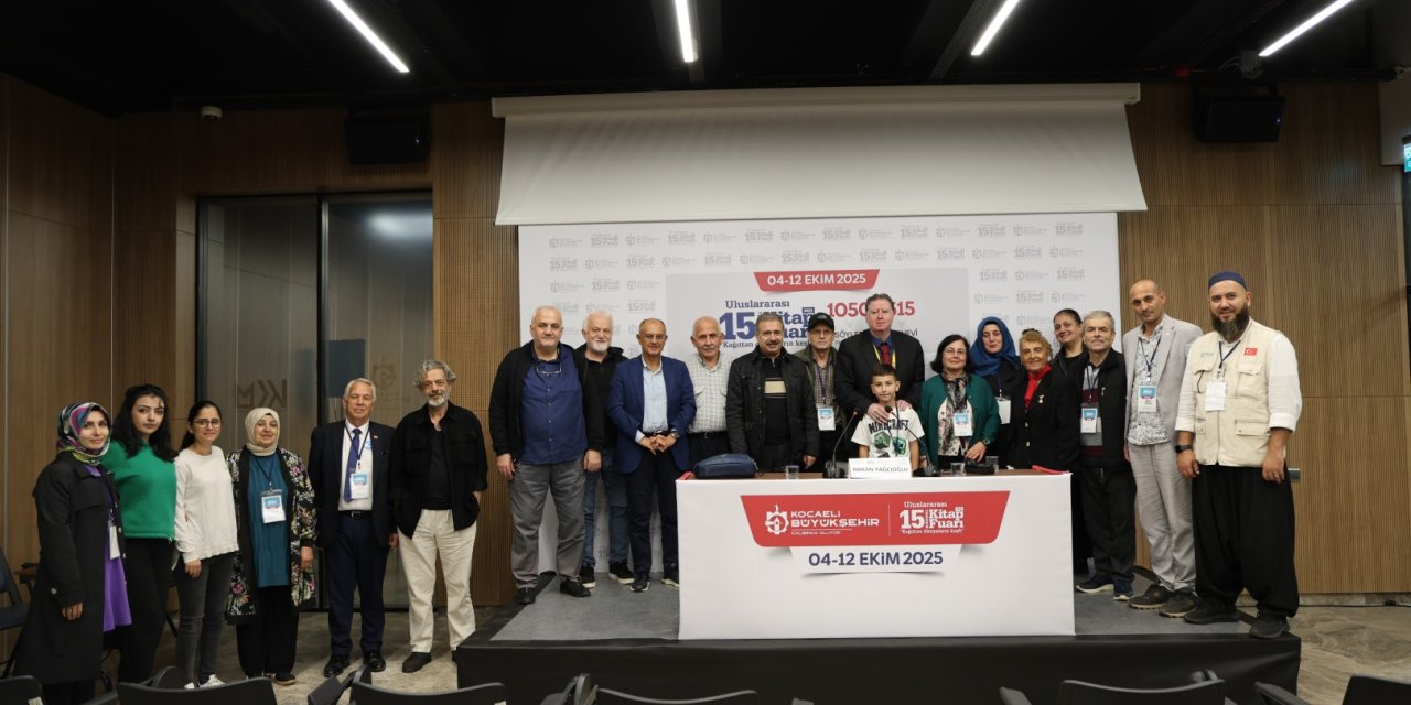 Kocaeli Kitap Fuarı’nda zengin söyleşi programı