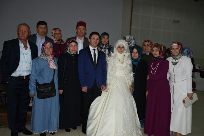 Alim Arslan oğlunu evlendirdi