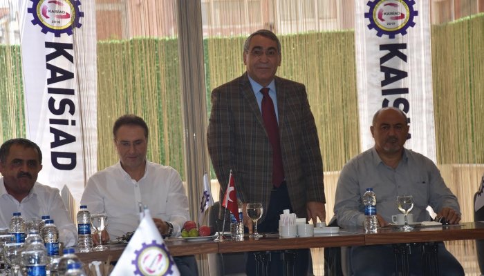 KAISİAD üyeleriyle buluştu