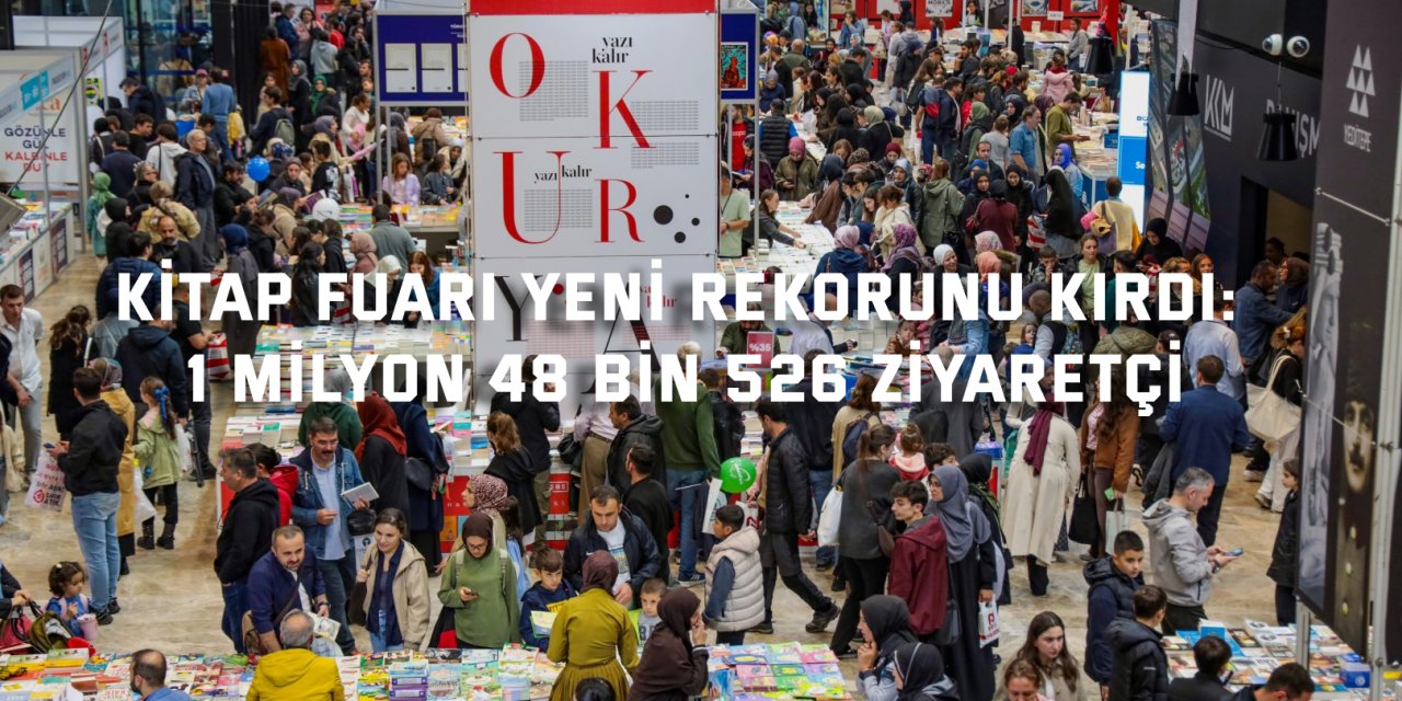 Kocaeli Kitap Fuarı yeni rekorunu kırdı