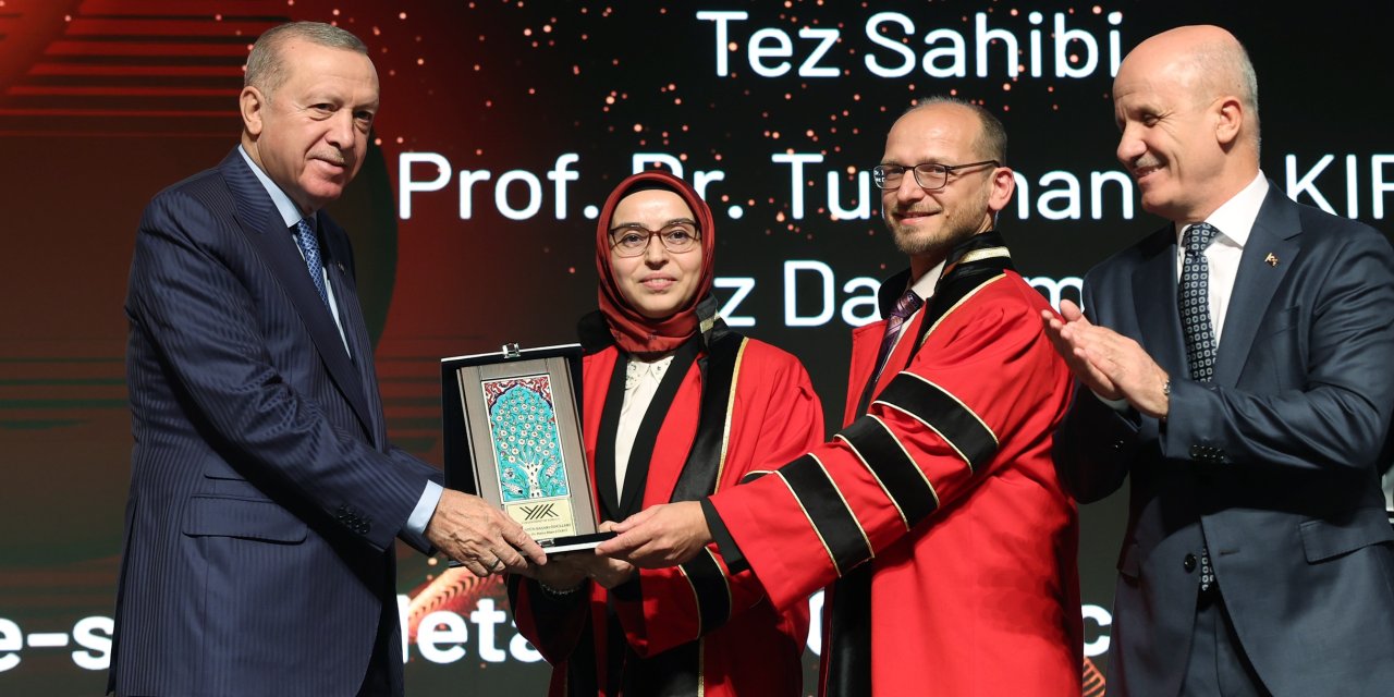GTÜ Akademisyenlerine Cumhurbaşkanı Erdoğan'dan Yılın Tezi Ödülü