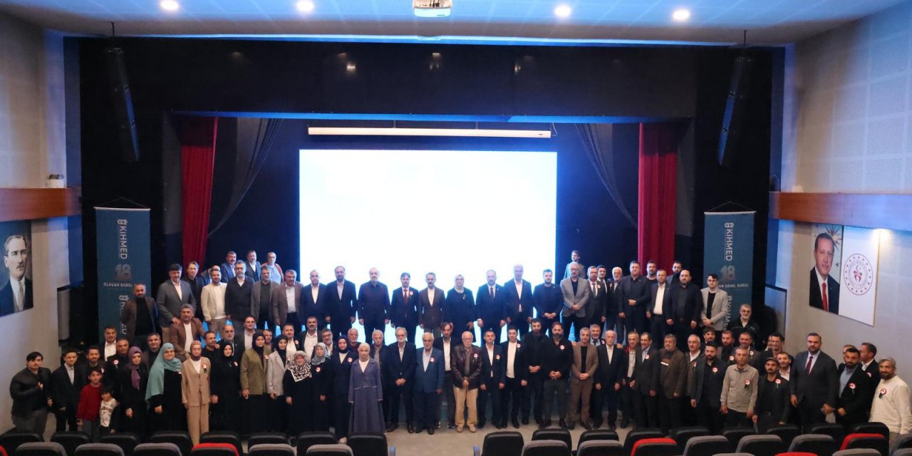 Vali İlhami Aktaş, KİHMED 18.  Olağan Genel Kuruluna Katıldı
