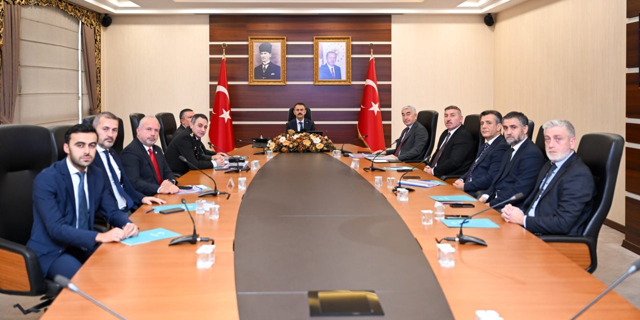 Türkiye- Gürcistan Maçı  Emniyet Tedbirleri Toplantısı