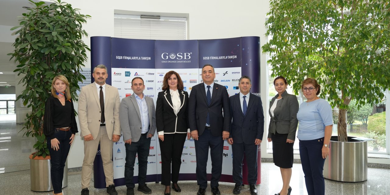 Kocaeli Sanayi ve Teknoloji İl  Müdüründen GOSB Ziyareti