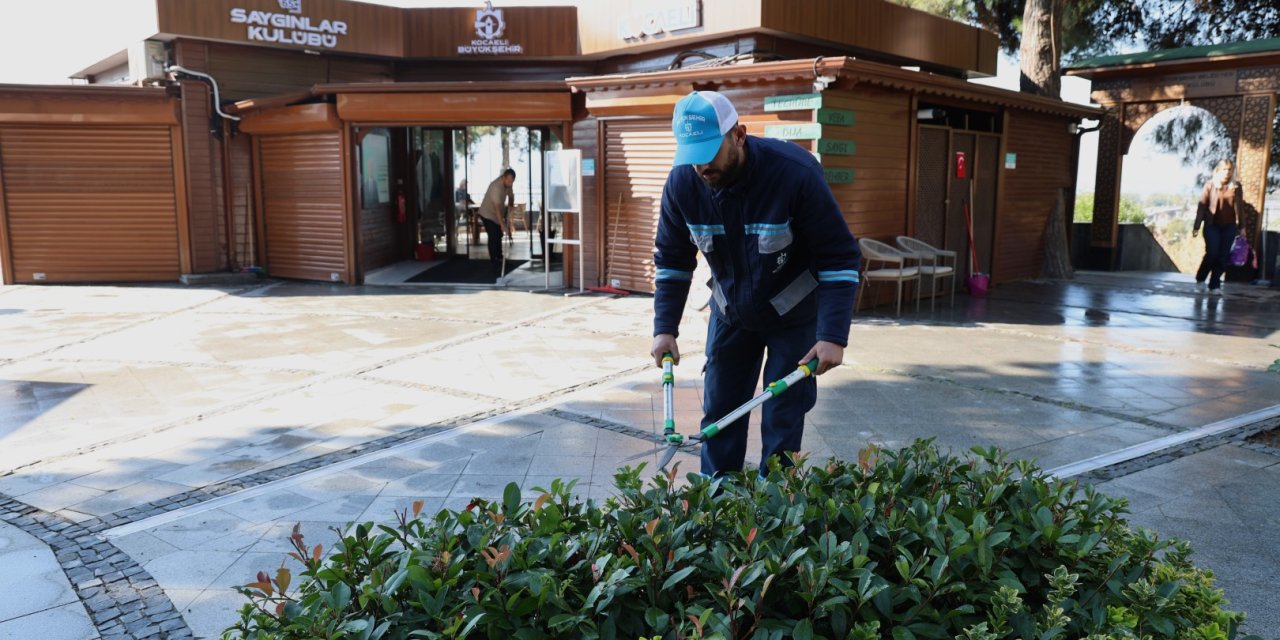 Saygınlar Kulübü’nde kapsamlı bahar temizliği