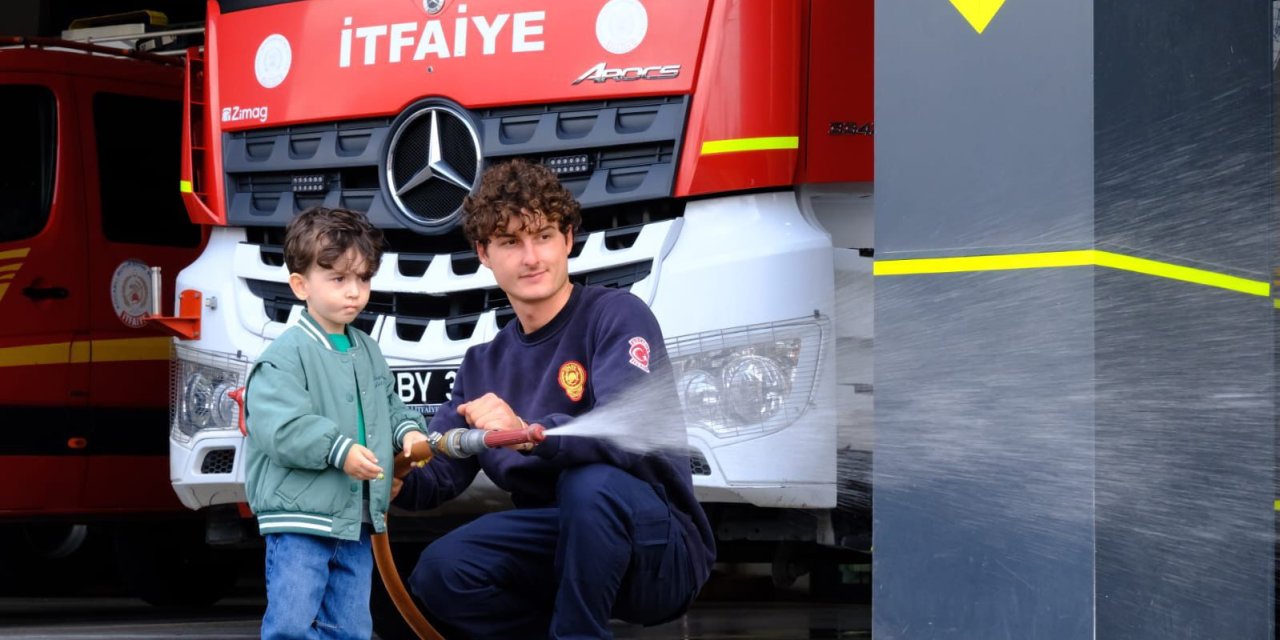 İtfaiyecilik mesleğini yakından tanıdılar