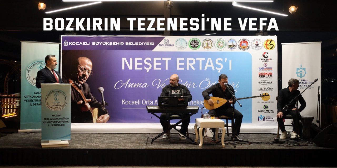 Bozkırın Tezenesi’ne vefa