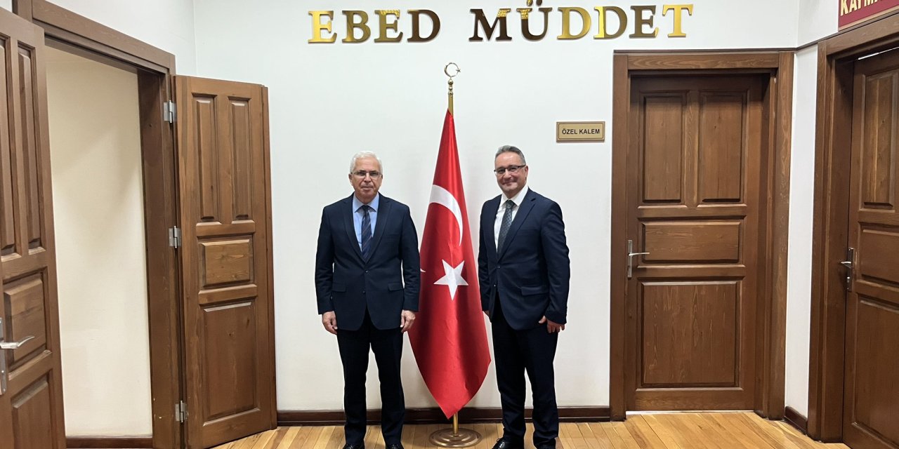 MESS Temsilcisi Yosunlu'dan  Dönmez'e Hayırlı Olsun Ziyareti