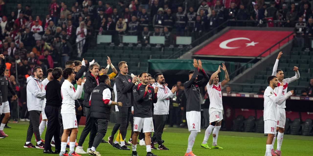 A Milli Futbol Takımı’nda  Gürcistan galibiyeti sevinci