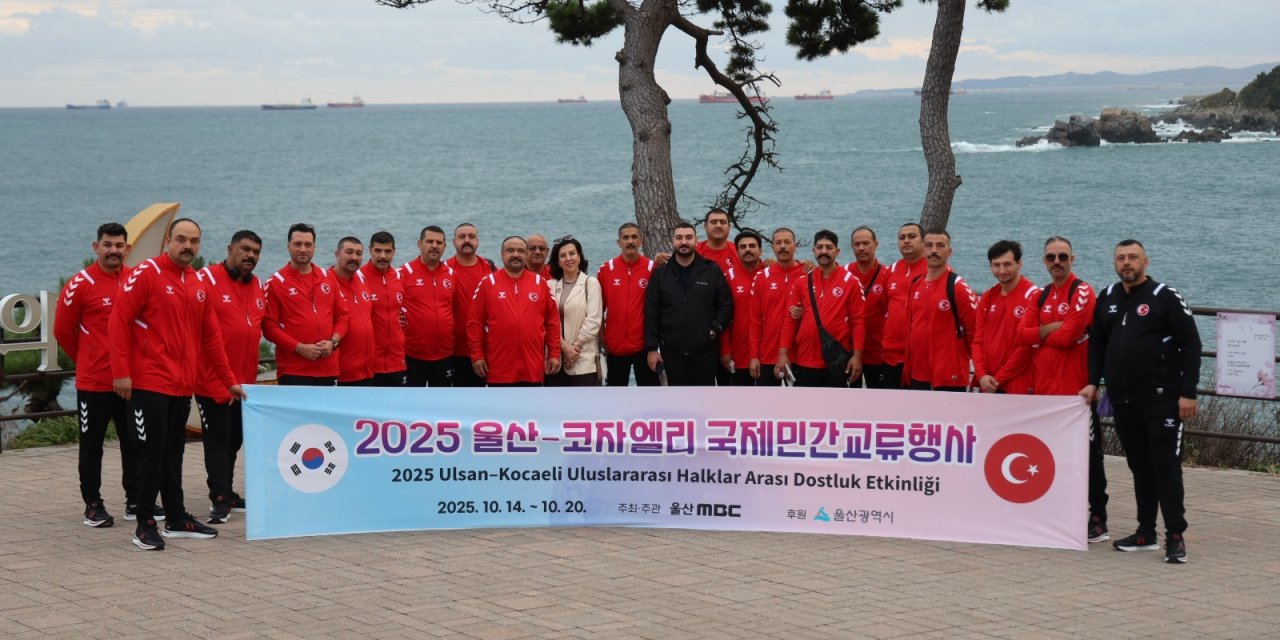 Büyükşehir Mehteri, festival için Ulsan’da