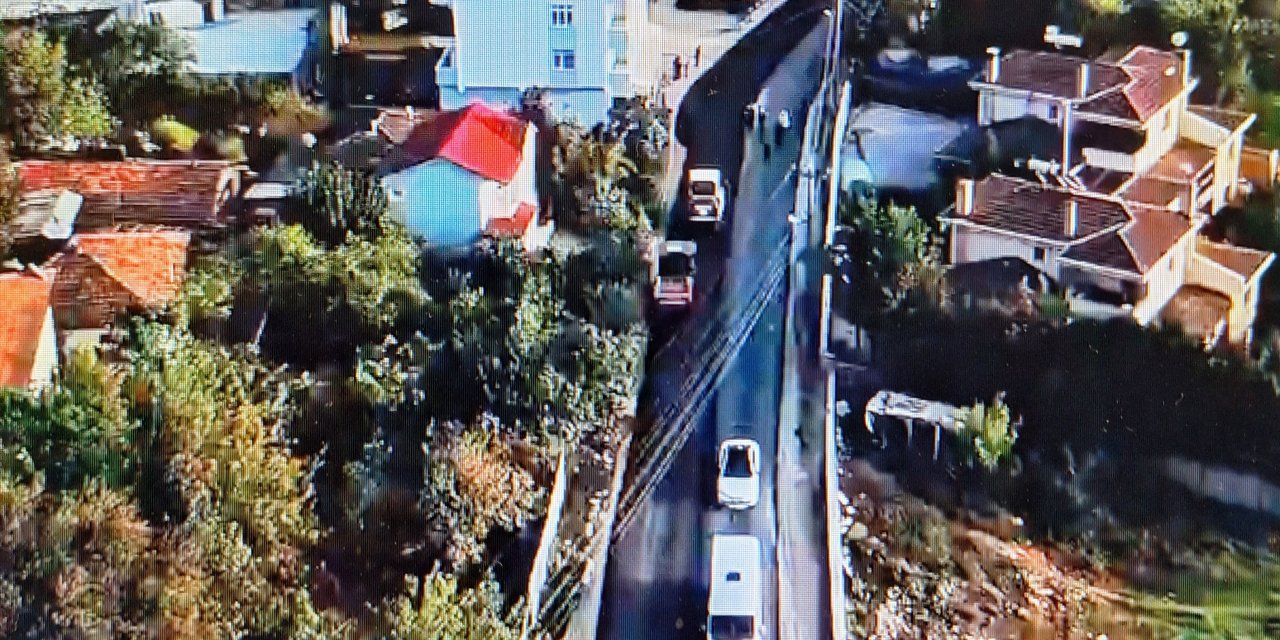 Pelitli Bağlar Yolu Caddesi Yenileniyor