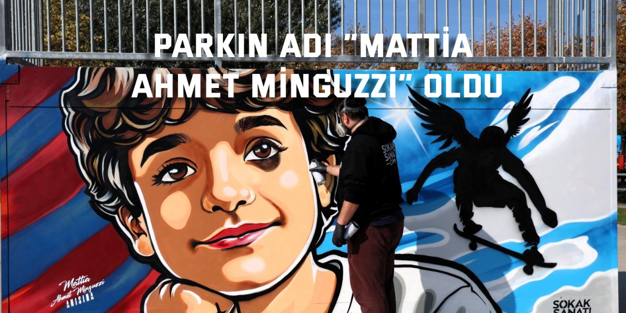 Gölcük’teki parkın adı “Mattia Ahmet Minguzzi” oldu