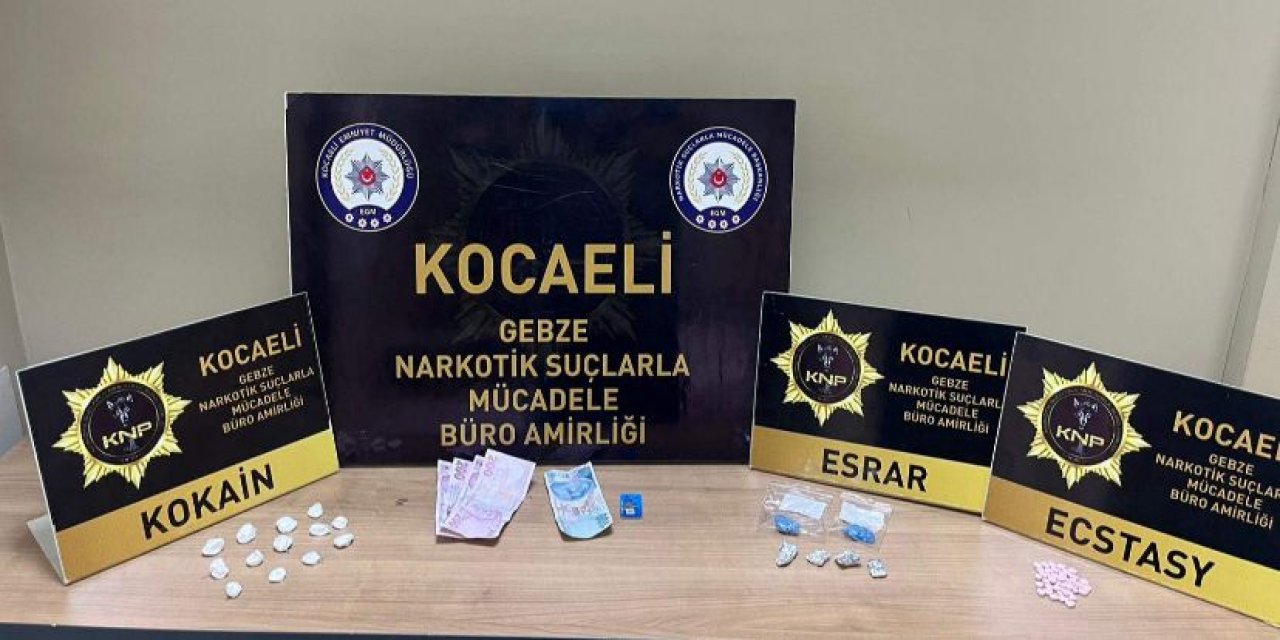 Gebze’de uyuşturucu operasyonu: 2 tutuklama