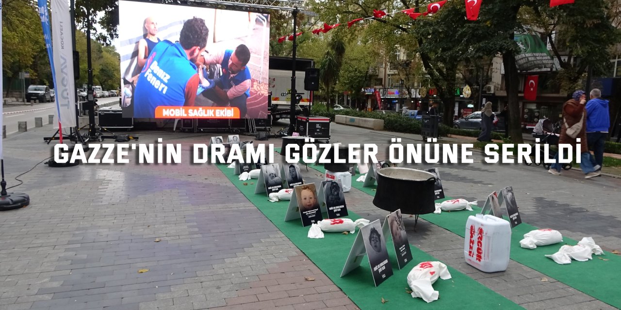 Gazze'nin dramı gözler önüne serildi