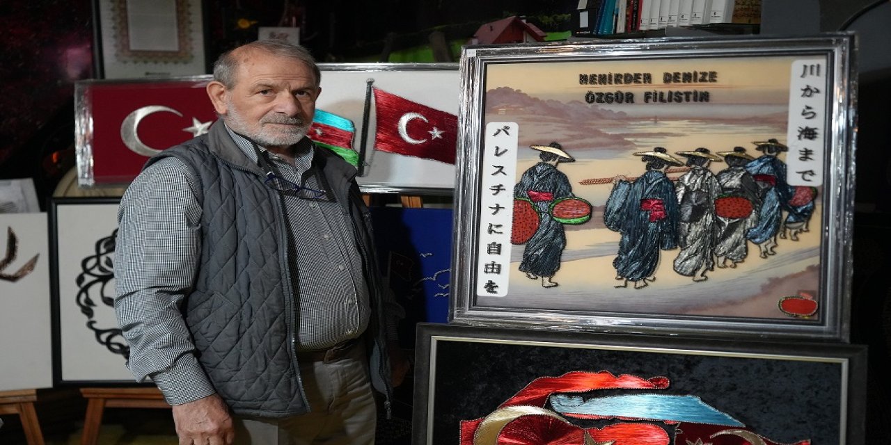 Çivi ve telin ustası: 71 yaşında sanatı yaşatıyor