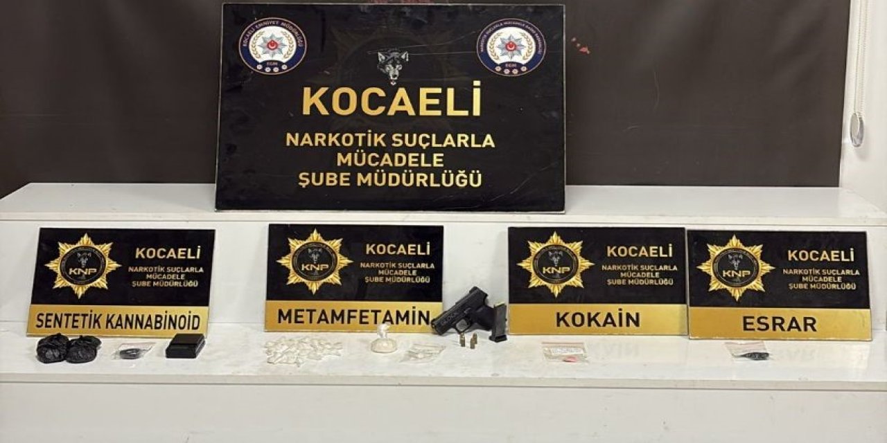 Kocaeli'de uyuşturucu operasyonlarında 6 kişi tutuklandı